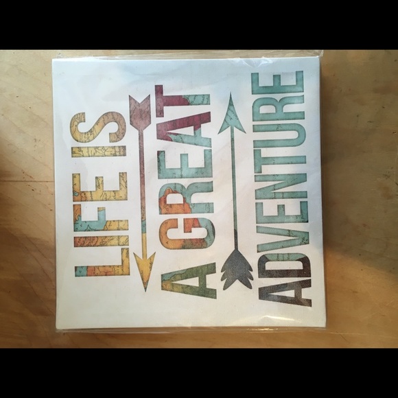 Life is a great Canvas ART Plaque - Picture 4 of 5